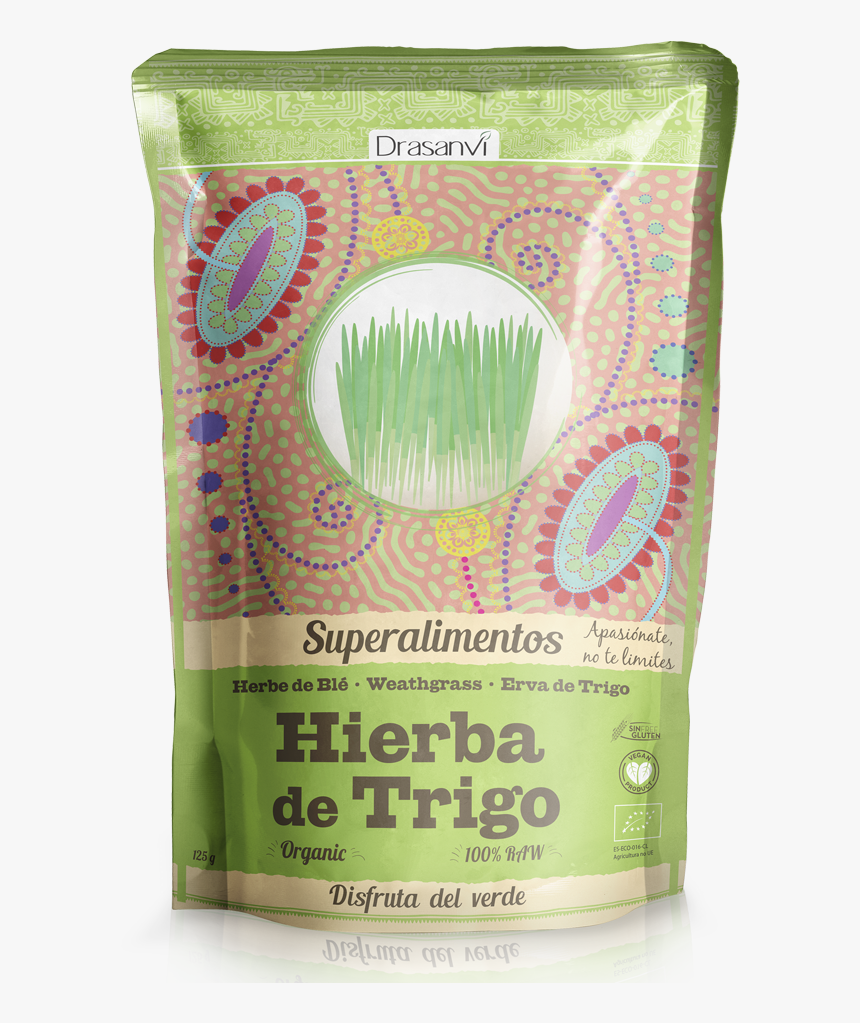 Superfoods Wheatgrass - Trigo Bolsa, HD Png Download