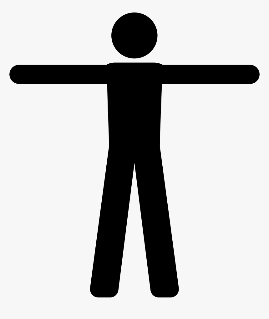 Awesome Cliparts For Free - Cartoon Person With Arms Out, HD Png Download