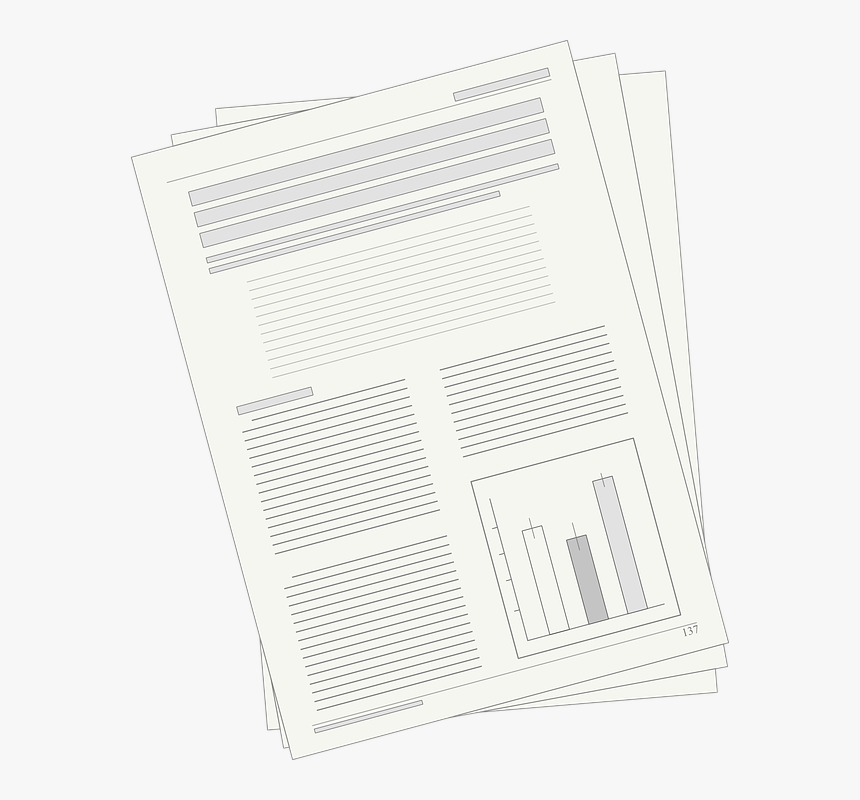 Manuscrito, Periódico, Artículo, De Papel, Publicación - Publication Clipart, HD Png Download