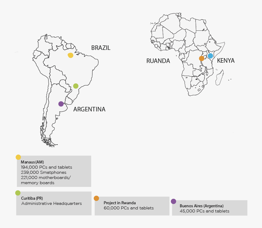 Equirectangular Map With Borders, HD Png Download