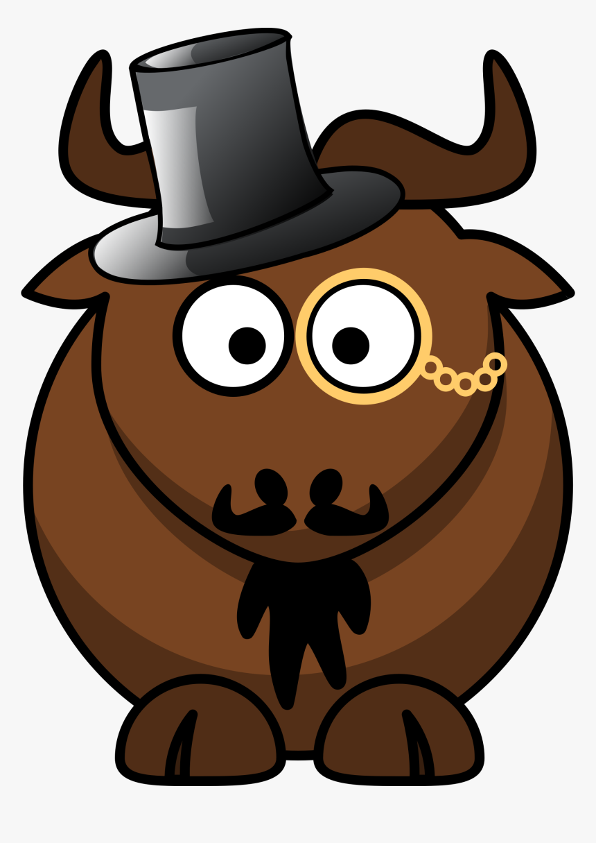 Gnu Cartoon, HD Png Download