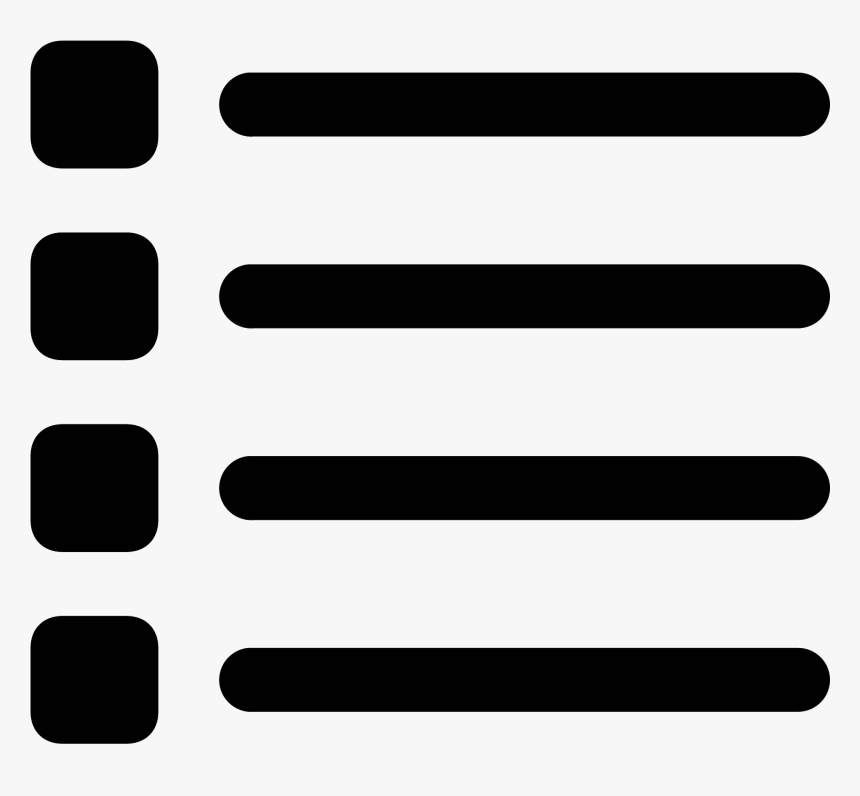 List Png Image - Data List Icon, Transparent Png
