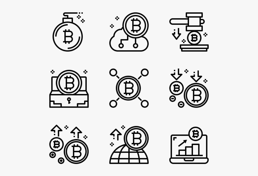 Cryptocurrency - Design Vector Icon, HD Png Download