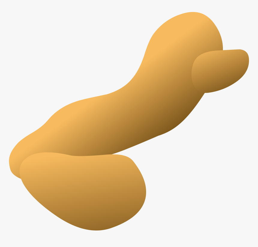 Yellow,arm,finger - Ginger, HD Png Download