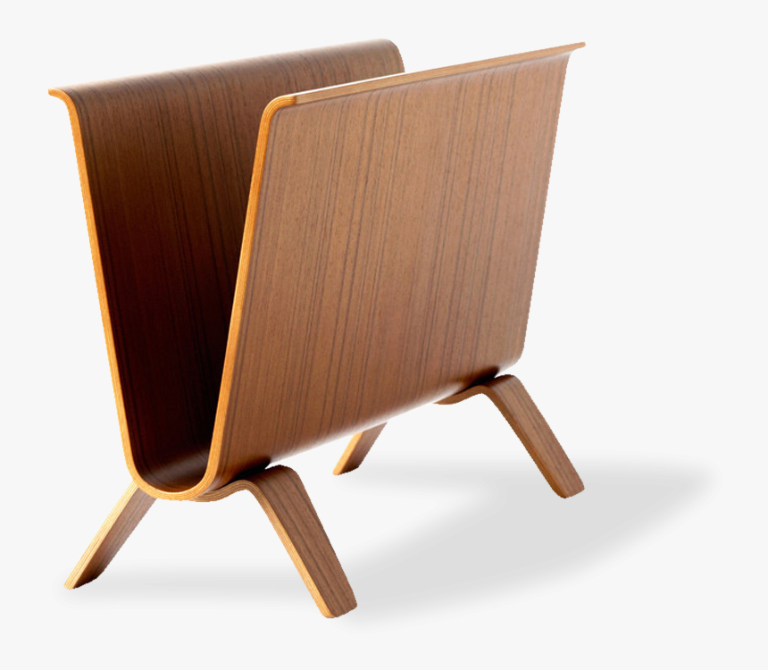 Magazine Rack By Spring Wood Co - Club Chair, HD Png Download