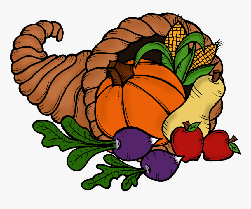 Thanksgiving Cornucopia Clipart Clip Art Library, HD Png Download