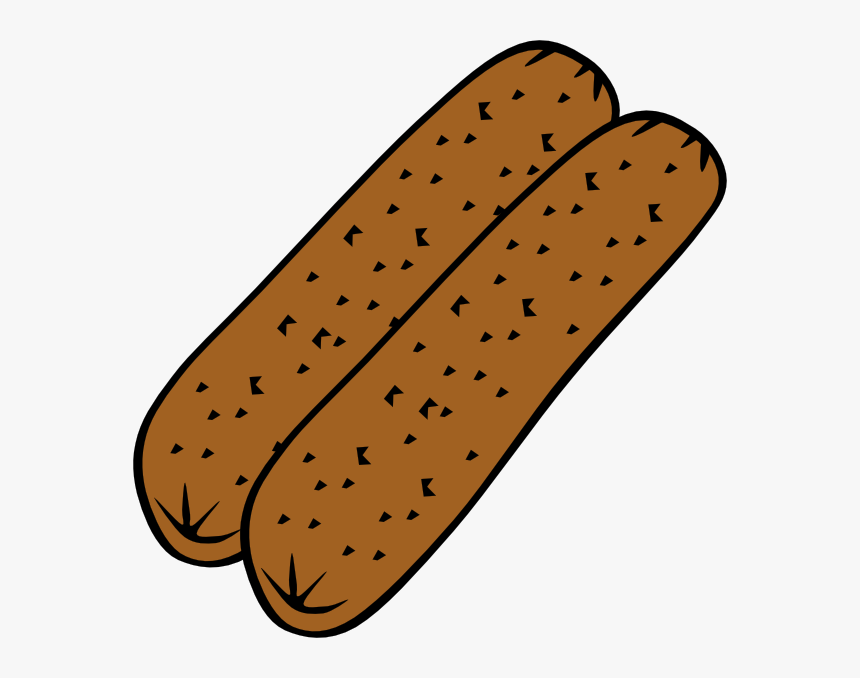 Breakfast Sausage Svg Clip Arts - Sausage Clip Art, HD Png Download