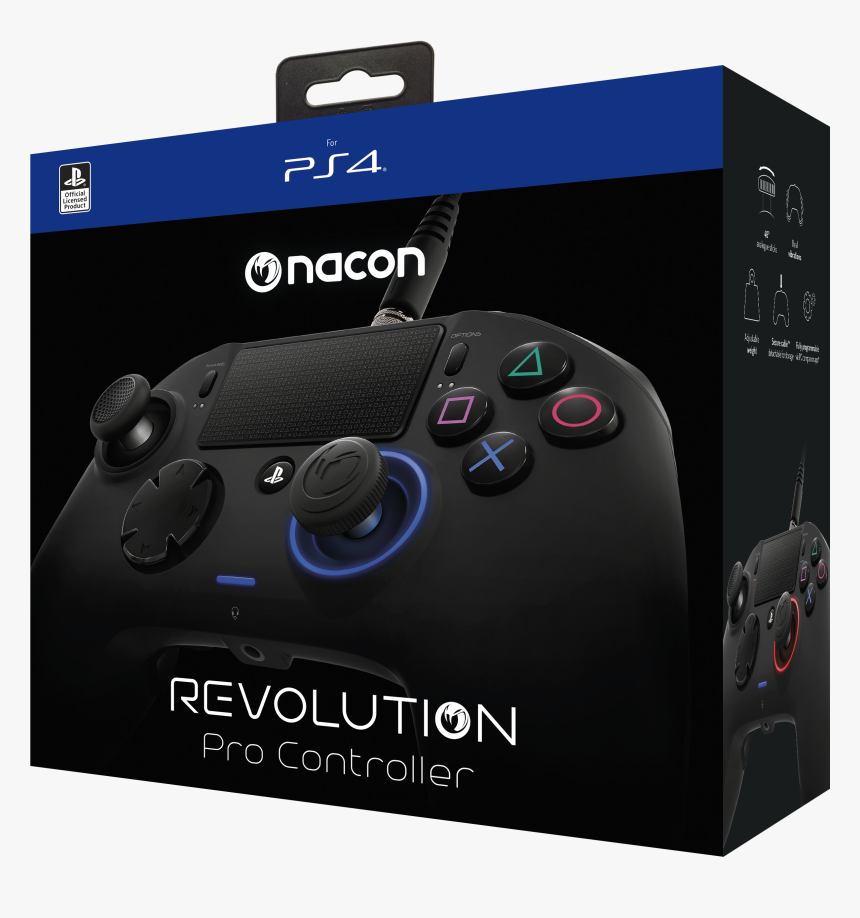 Ps4 Nacon Revolution Pro Controller, HD Png Download