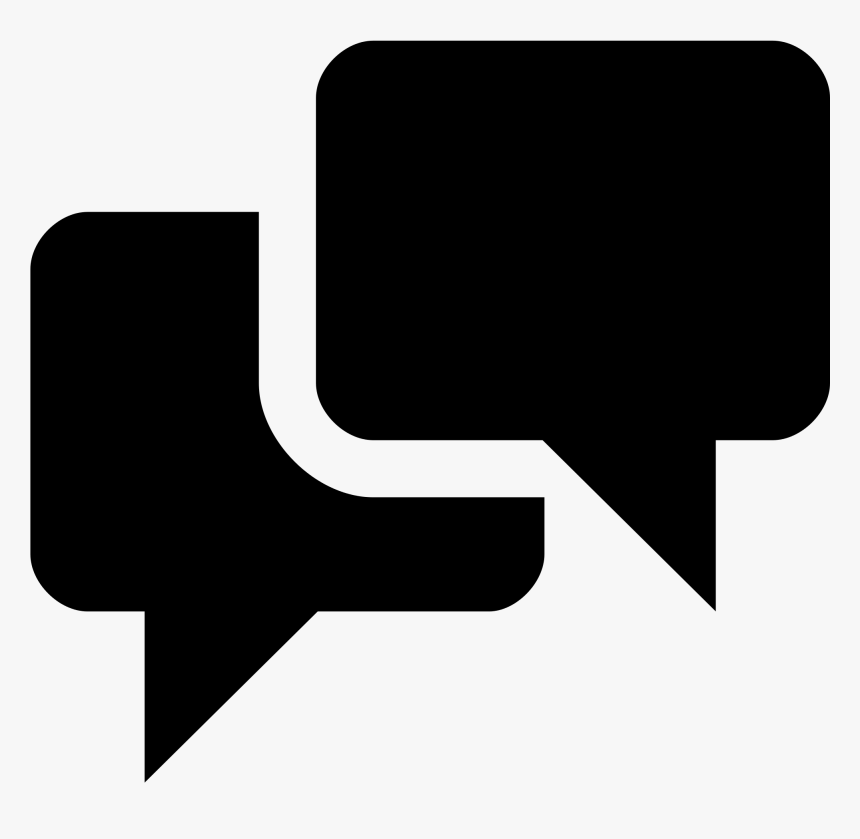 Octicons Comment Discussion - Discussion Icon Png, Transparent Png