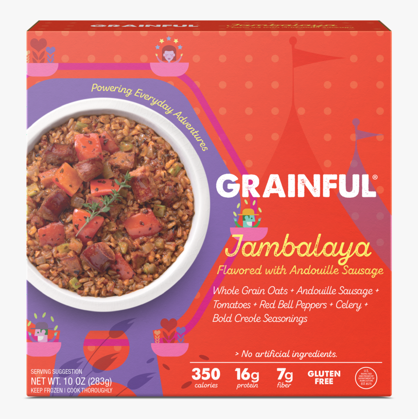 Jambalaya Head On Pic - Grainful Food Product, HD Png Download