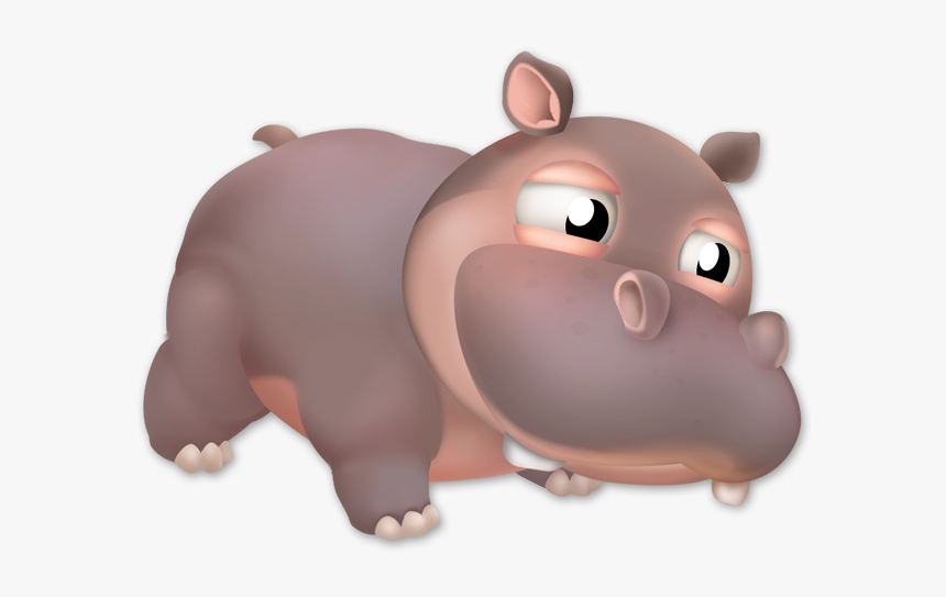 Hay Day Wiki - Hay Day Baby Hippo, HD Png Download