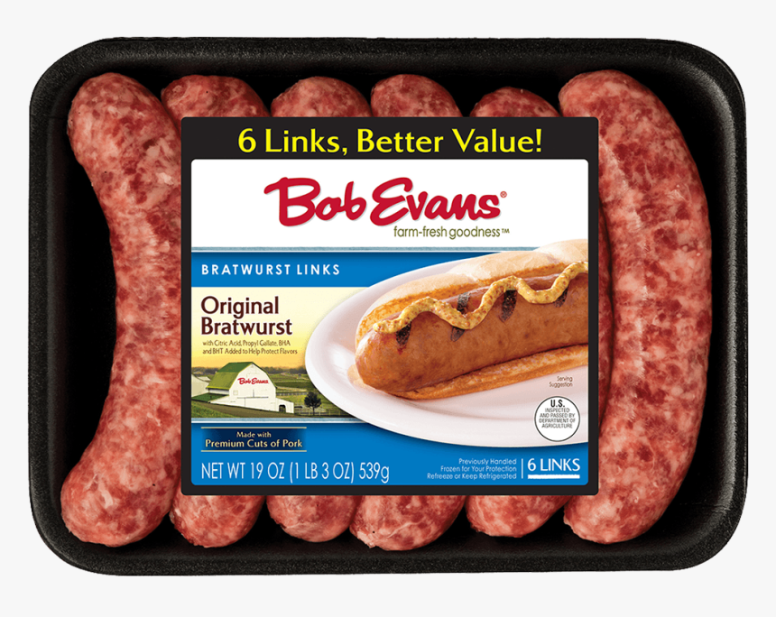 Breakfast-sausage - Bob Evans Sausage 19 Oz, HD Png Download