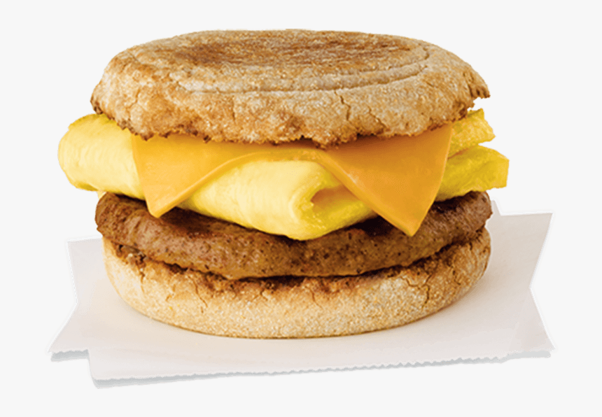 Sausage, Egg & Cheese Muffin 
 Src Https - Egg Muffin Chick Fil, HD Png Download
