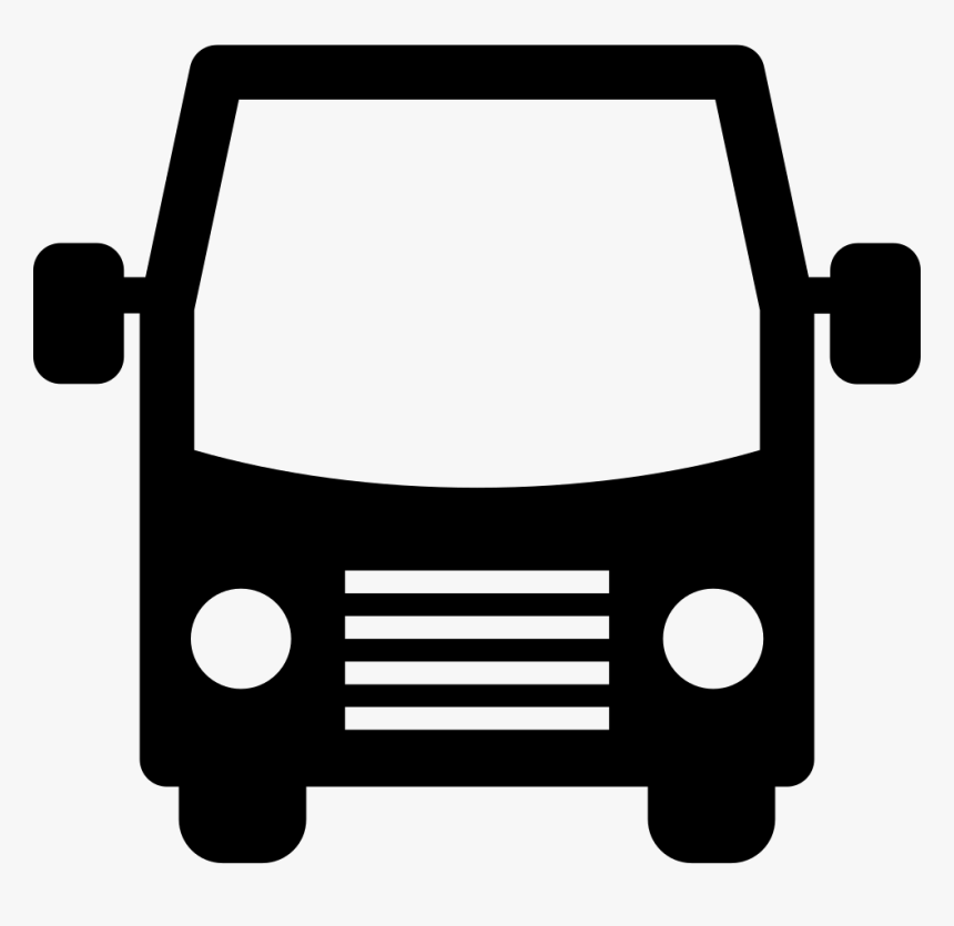 Transparent School Bus Front Clipart - School Bus Clip Art Front, HD Png Download