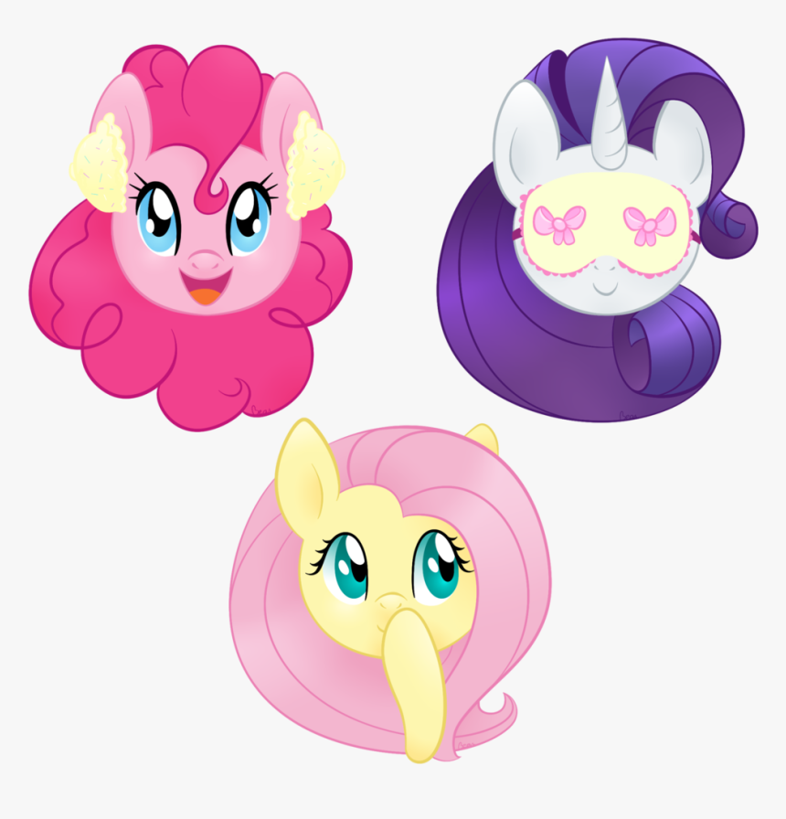 Orcakisses, Covering Mouth, Ear Plugs, Earth Pony, - Cartoon, HD Png Download