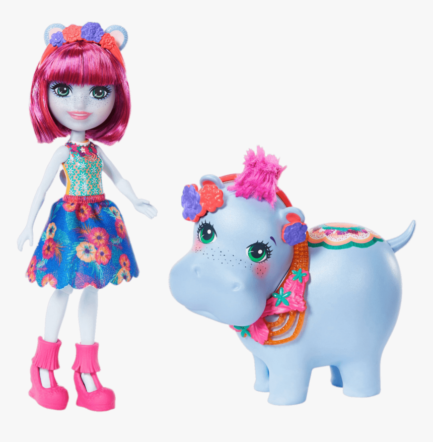 Enchantimals Hedda Hippo - Enchantimals Hippo, HD Png Download