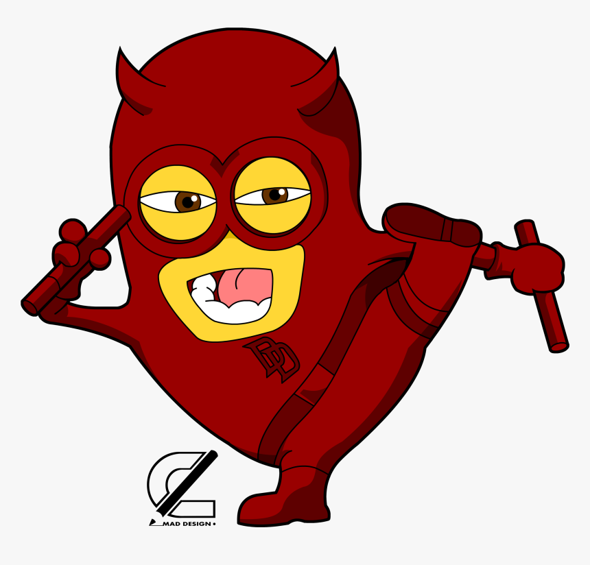 Transparent Minions Clipart - Daredevil Minion, HD Png Download