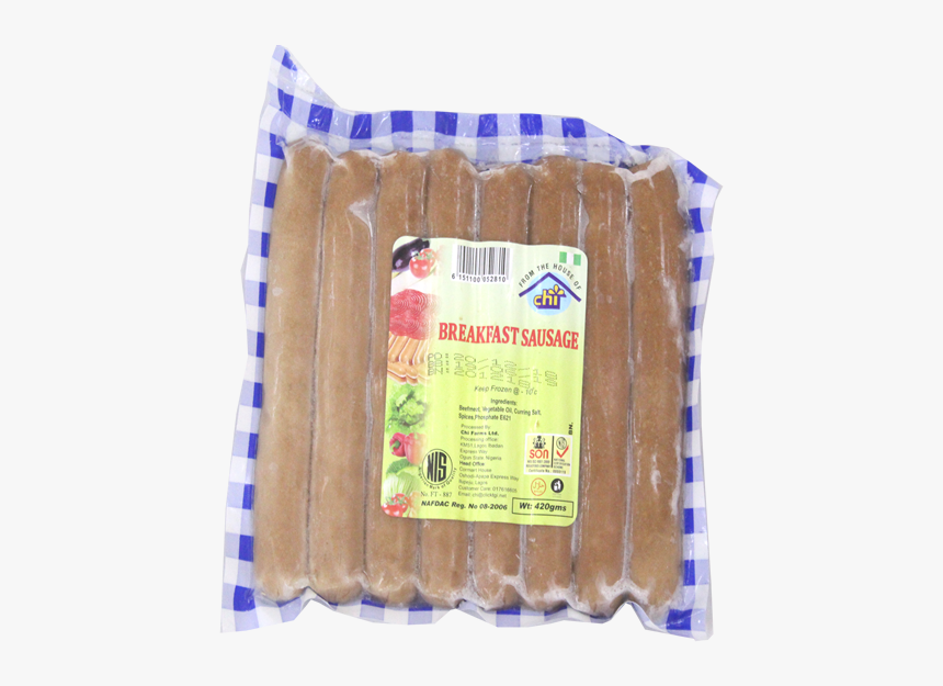 Chi Breakfast Sausage - Bratwurst, HD Png Download