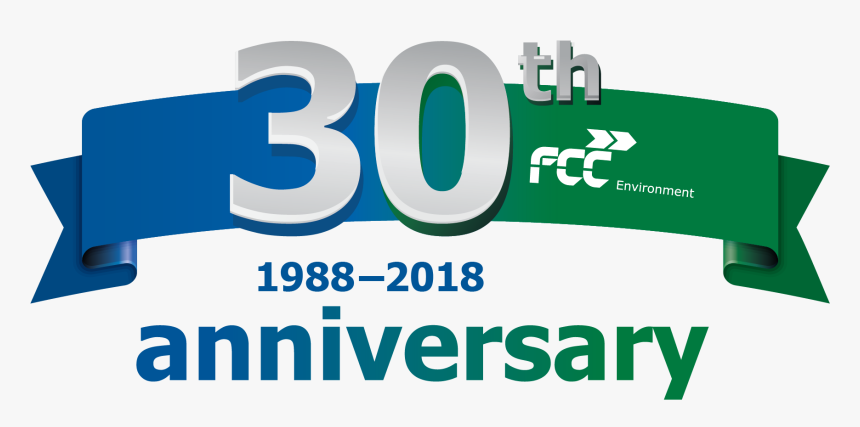 Fcc30 Official-logo - Anniversary 30 Years 1988 To 2018, HD Png Download