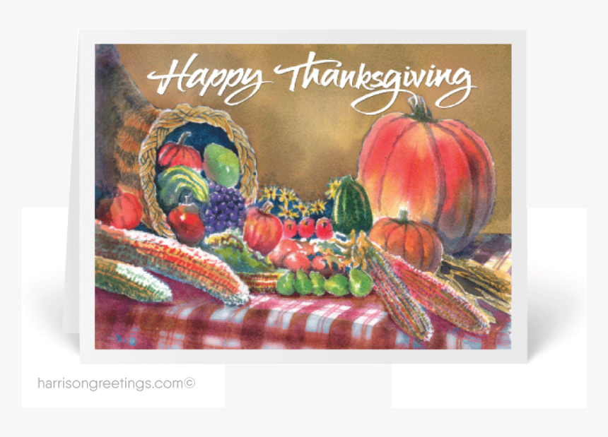 Christian Thanksgiving Greeting Card [tg105] - Poster, HD Png Download