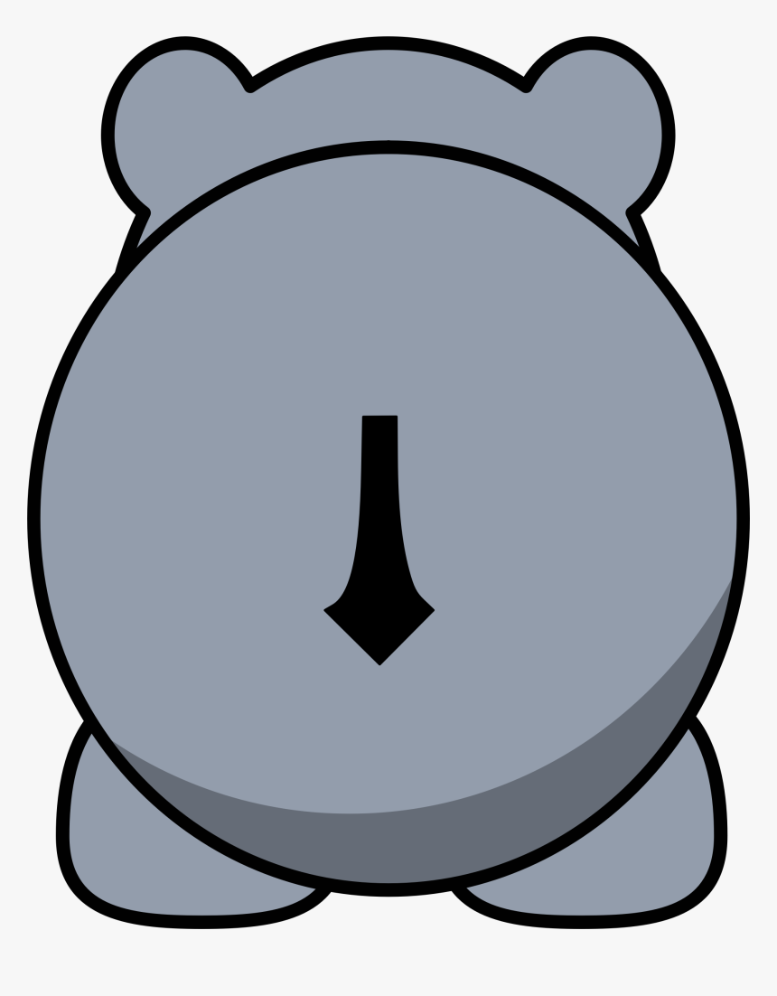 Hippo Back Clip Arts - Hungry Hungry Hippo Clip Art, HD Png Download