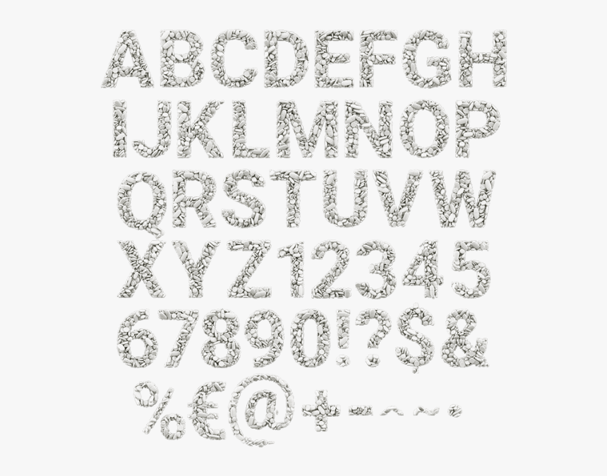 Pills White Font, HD Png Download