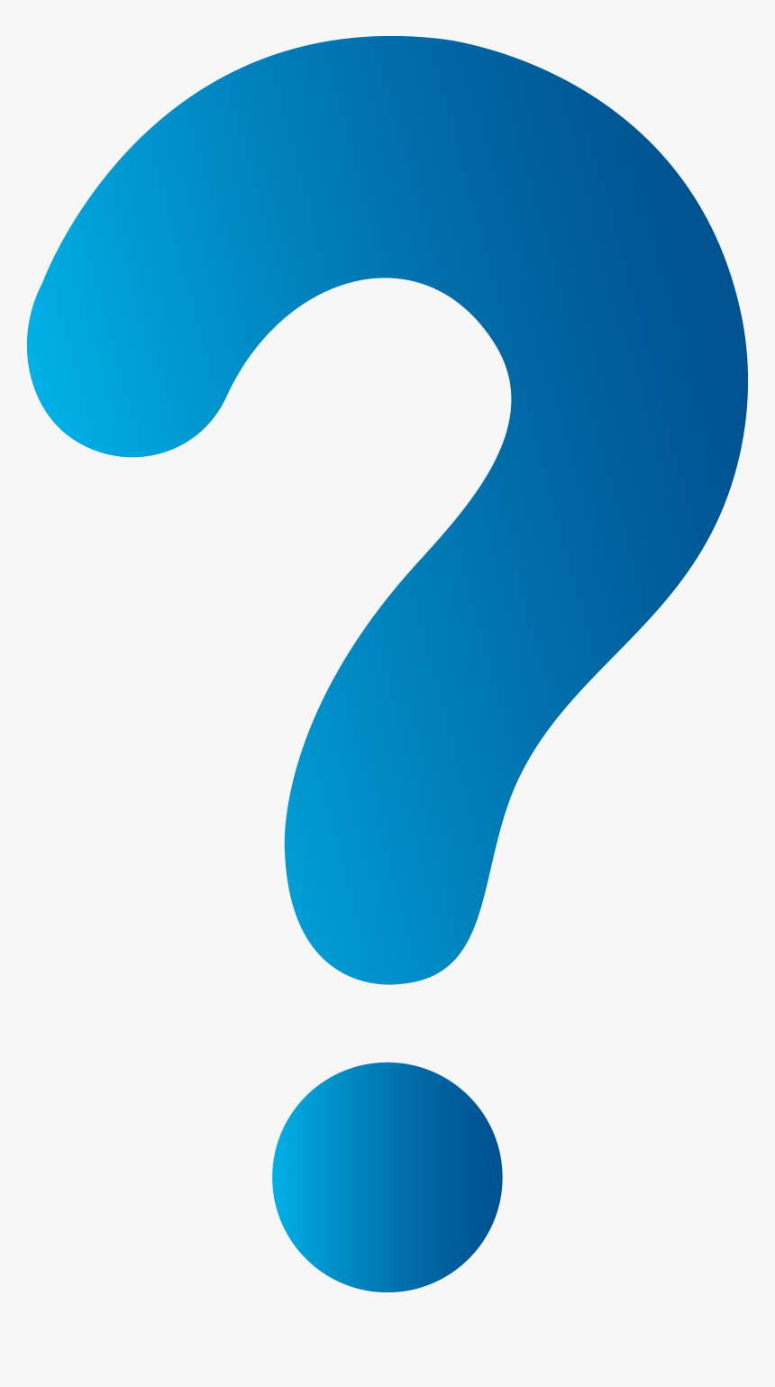 Question Mark Png - Blue Question Mark Png, Transparent Png
