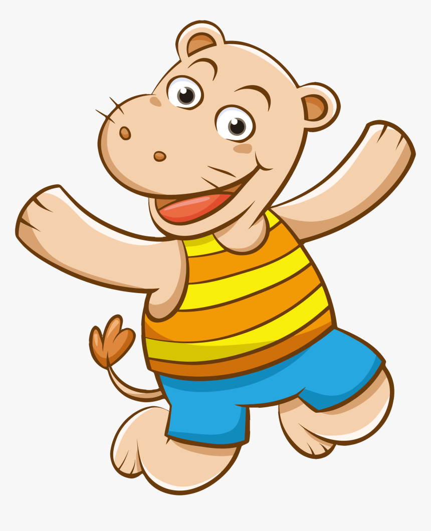 Cartoon, Hand-painted, Hippo - Cartoon Ki Image Png, Transparent Png