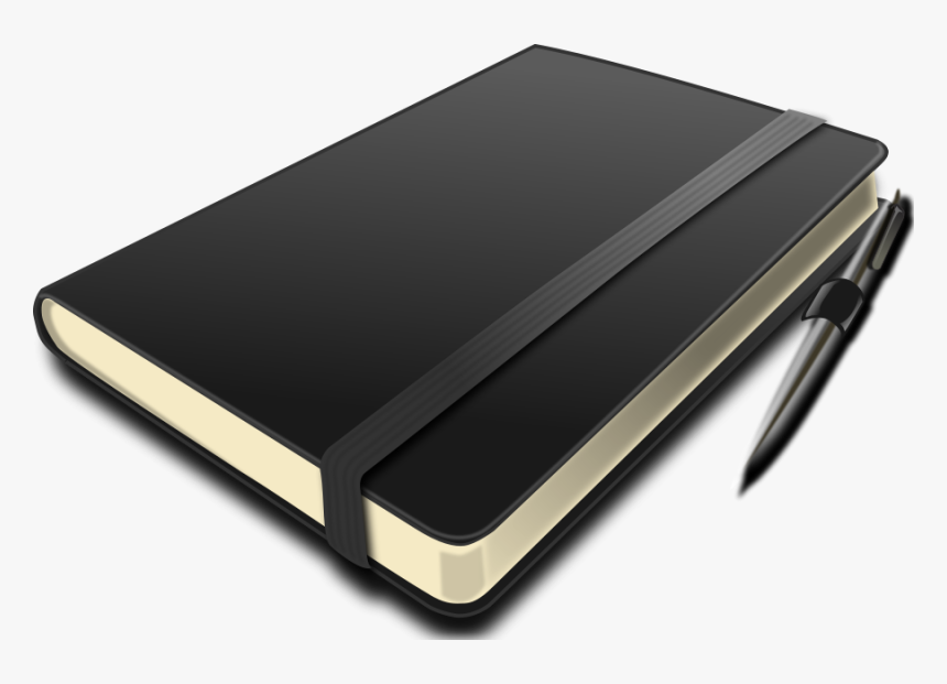 Notebook Svg Clip Arts - Pen And Notebook Clip Art, HD Png Download