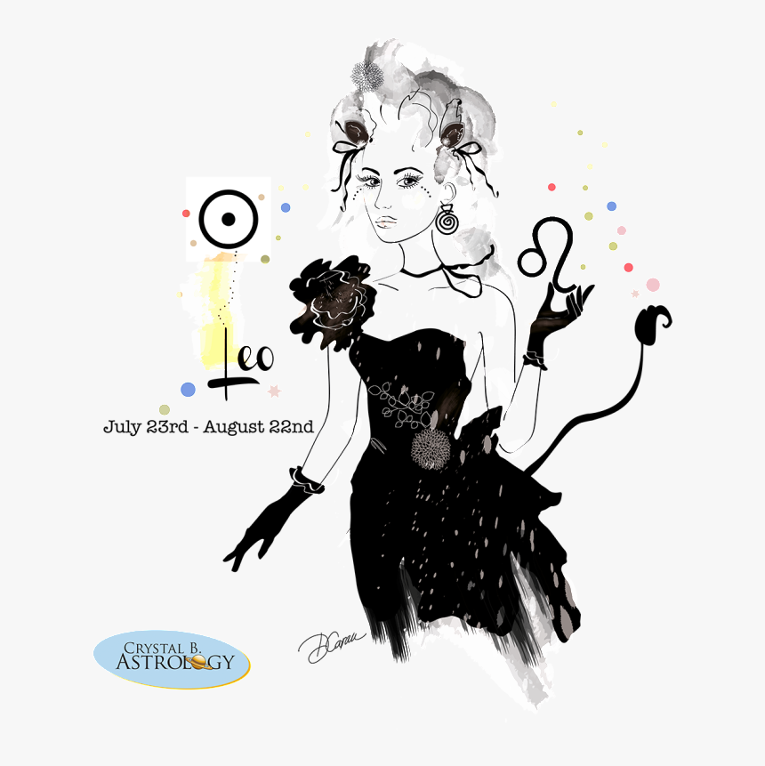 Leo Astrology Zodiac Sign Information - Illustration, HD Png Download