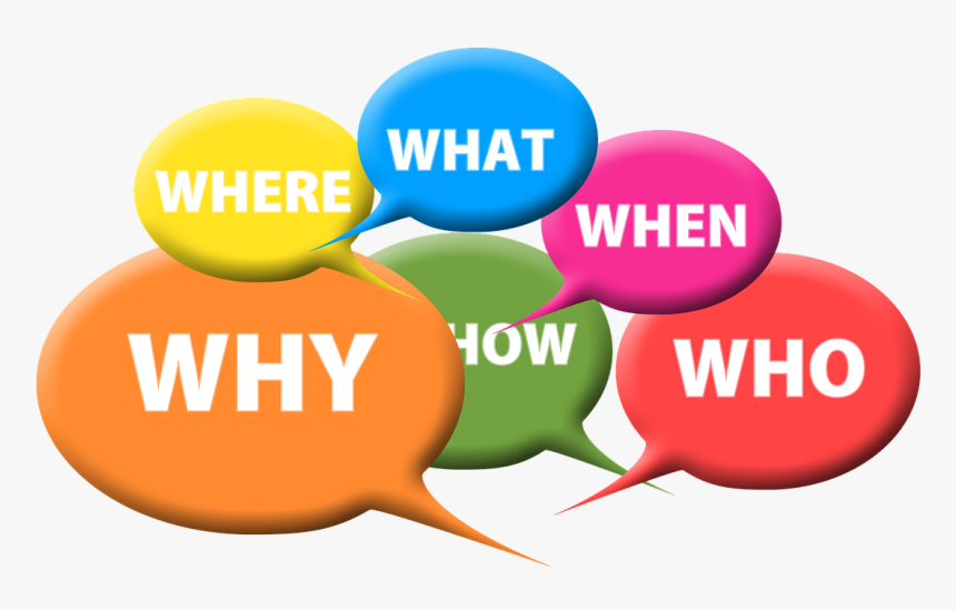 Questions, Who, What, How, Why, Where, Answers - Accident Investigation, HD Png Download