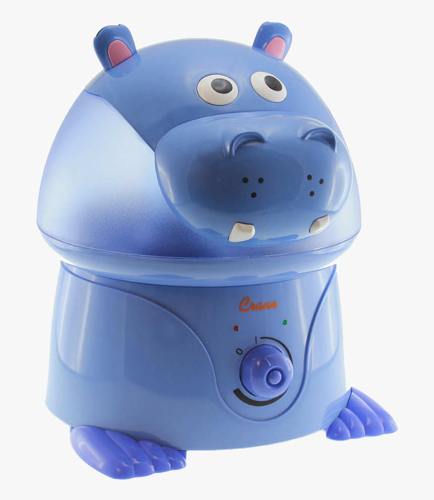Purple Hippo Cool Mist Humidifier By Crane Usa - Humidifier, HD Png Download