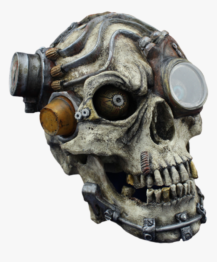 Steam Punk - Skull, HD Png Download