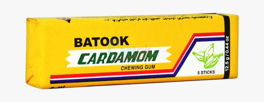 Batook Cardamom Chewing Gum - General Supply, HD Png Download