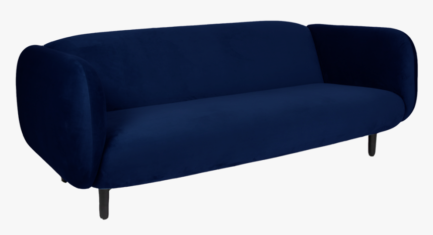 Mora Velvet Sofa - Studio Couch, HD Png Download