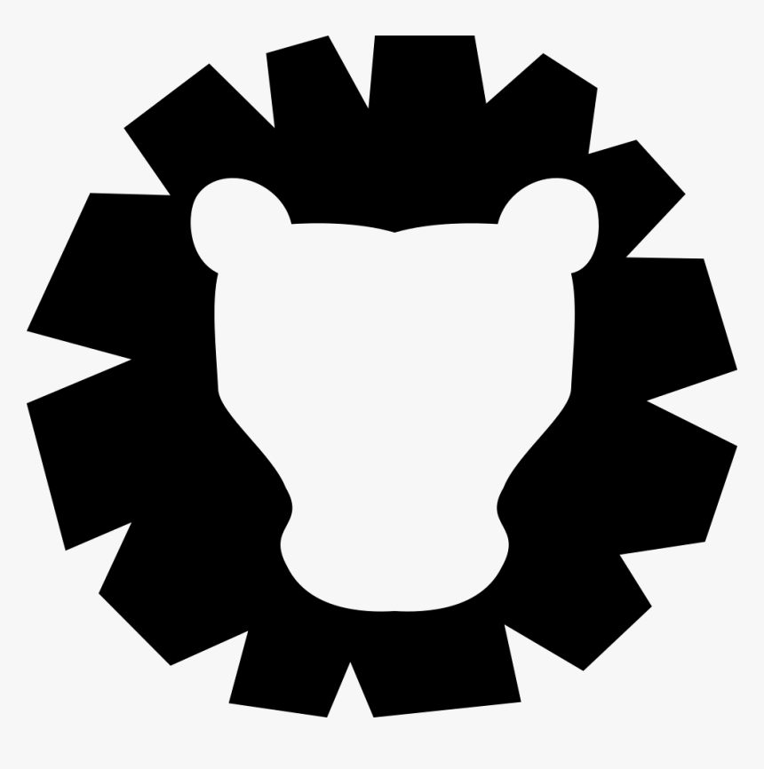 Leo Head Front Symbol Of Zodiac Sign - Leo, HD Png Download