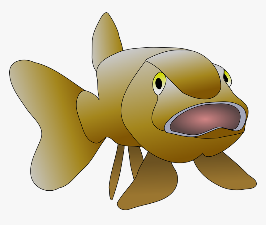 Friends Clipart Fish Free - Brown Fish, HD Png Download