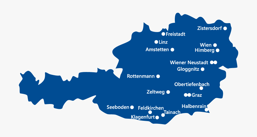 Österreich-karte - Free Austria Vector Map, HD Png Download