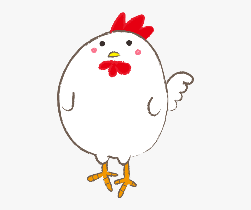 Clip Art Illustration Pinterest And Rooster - Chicken Illustration Cute, HD Png Download
