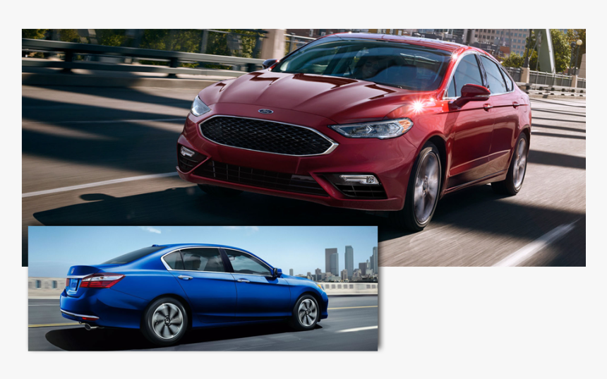 2017 Ford Fusion Vs - Malibu Vs Fusion 2018, HD Png Download