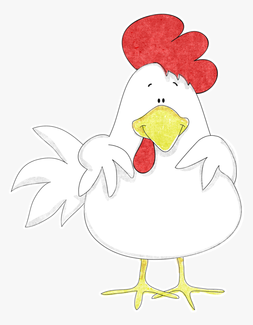 Dibujo Gallina Infantil, HD Png Download