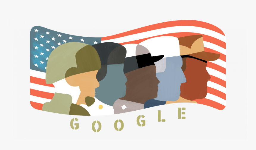 Veterans Day Doodle - Veterans Day 2018 Google Doodle, HD Png Download