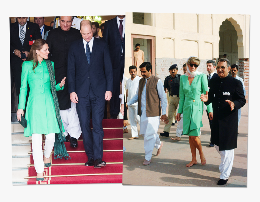 Kate Middleton And Prince William And Princess Diana - Event, HD Png Download