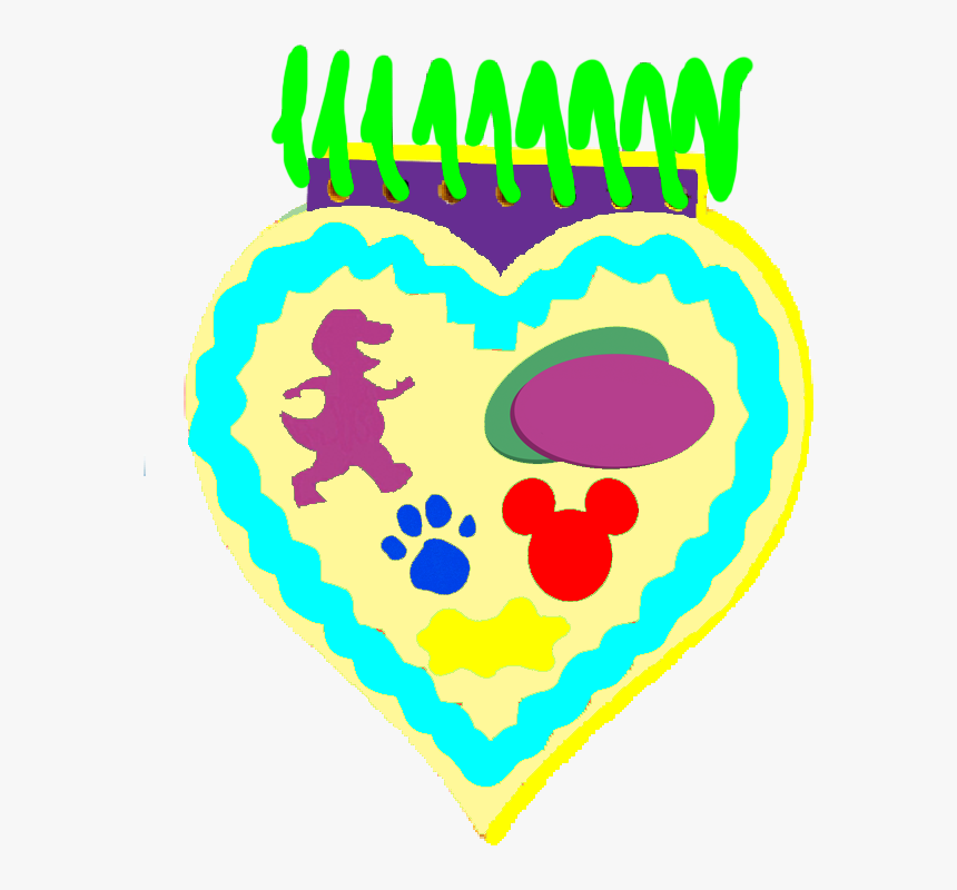 Blue's Clues Notebook Love, HD Png Download