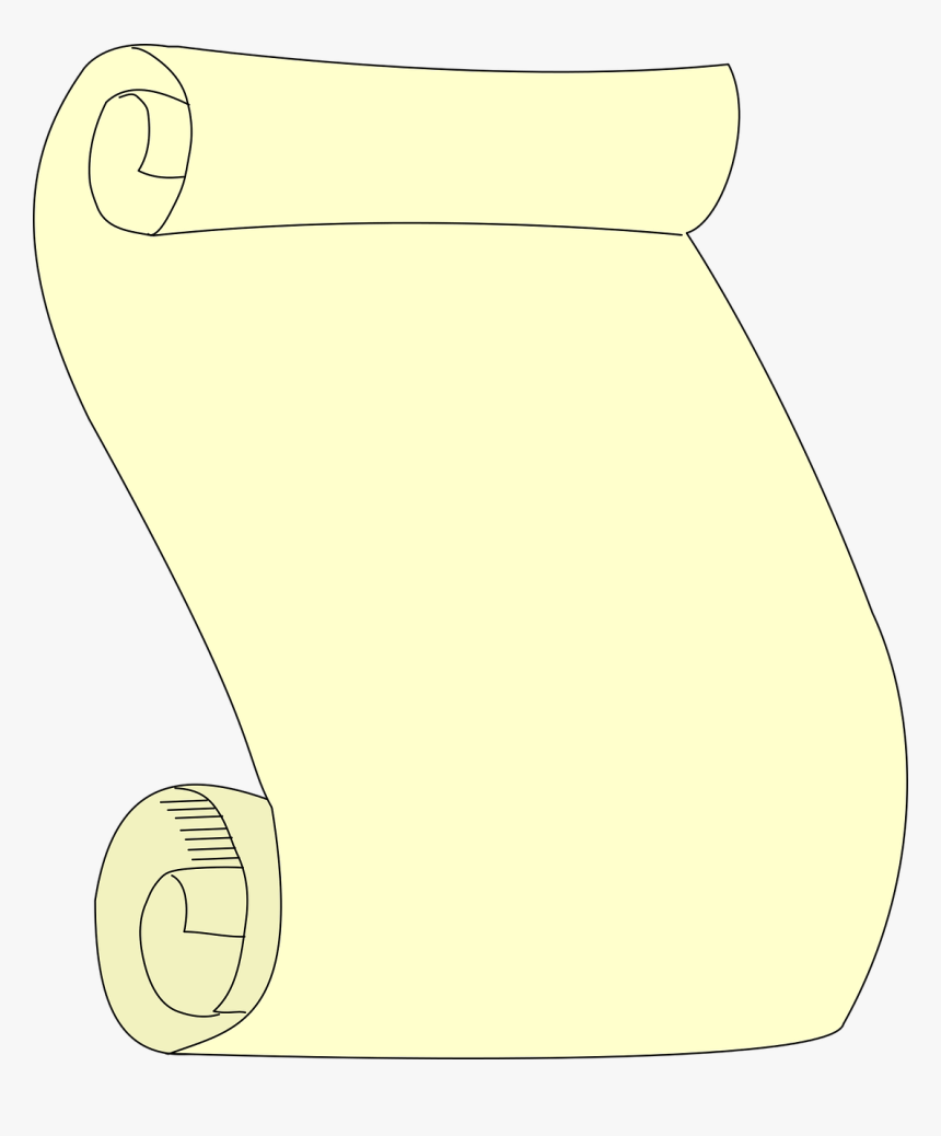 Transparent Scroll Png Image - Gulungan Surat, Png Download