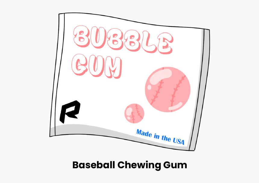 Baseball Chewing Gum - Poster, HD Png Download
