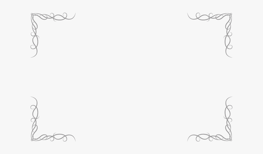 四隅 フレーム, HD Png Download