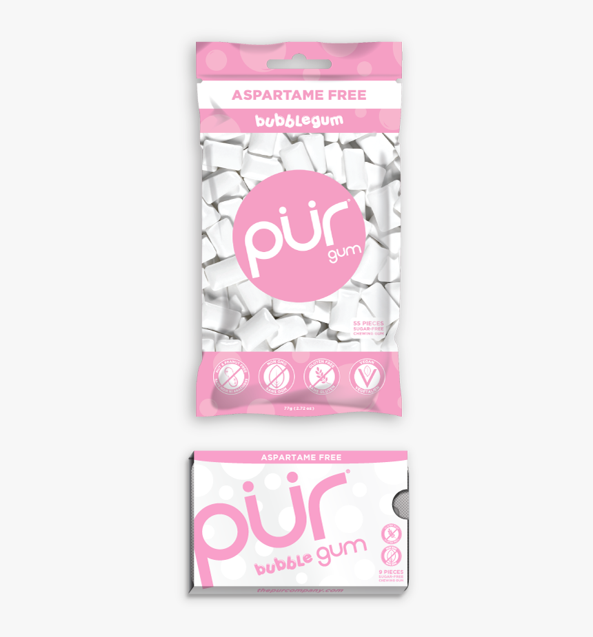 Pur Gum Aspartame Free, HD Png Download