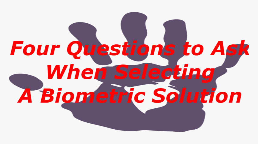 4 Questions To Ask When Selecting A Biometrics Solution - Public Service Credit Union, HD Png Download
