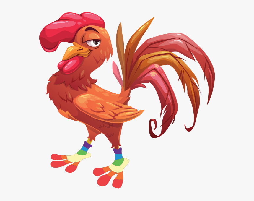 Rooster Illustration Chicken Vector Graphics Image - May Look Calm But In My Head I Ve Pecked You Three, HD Png Download